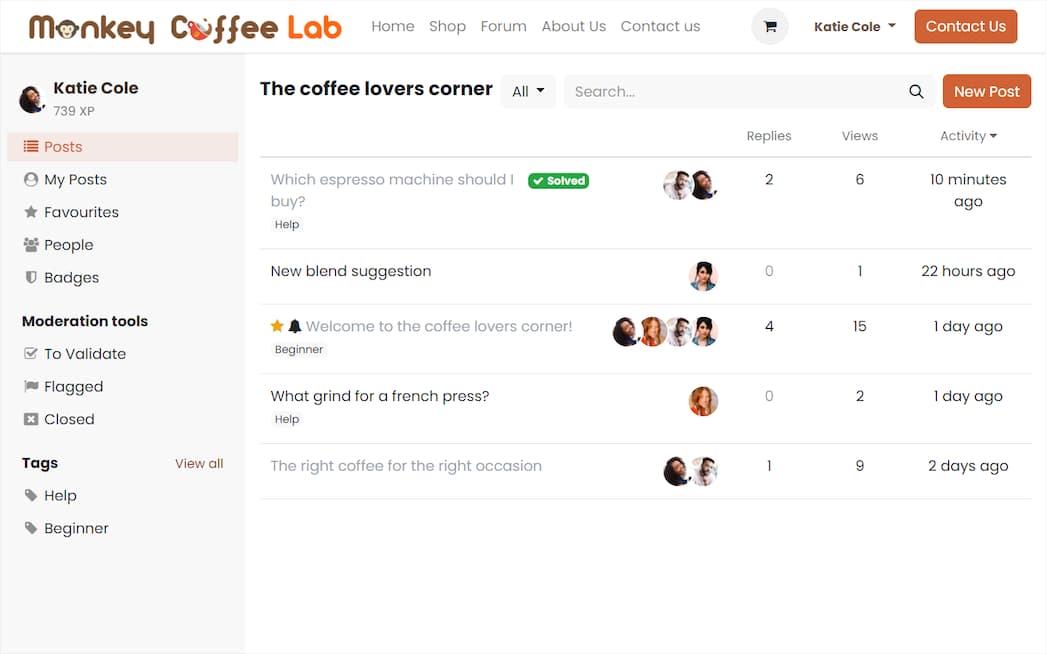 المنتدى — Odoo