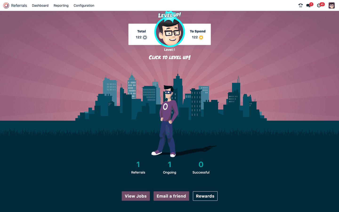Referrals — Odoo